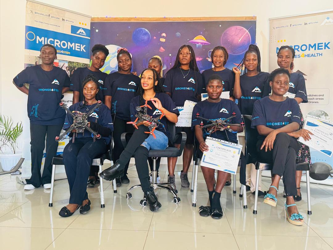 MICROMEK GRADUATED 12 STUDENTS THROUGH ITS DRONES4STEM PROGRAM 